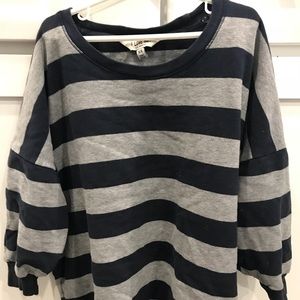 Cute striped sweater or top